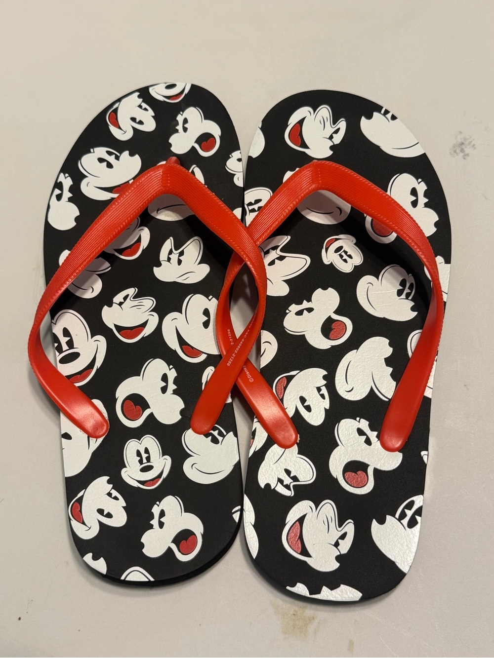 Disney Parks Mickey Mouse Flip Flops